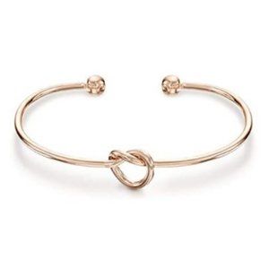 14K Gold Plated Forever Love Knot Infinity Gold  Bracelets for Women